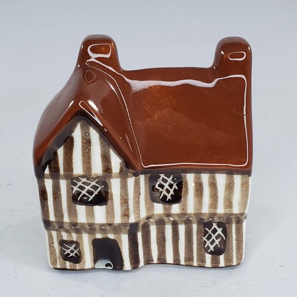 Suffolk Cottage England Miniature House Figurine Around the Corner Hollywood - Picture 2 of 6